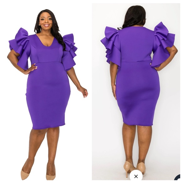 Plus size dress - Picture 1 of 2